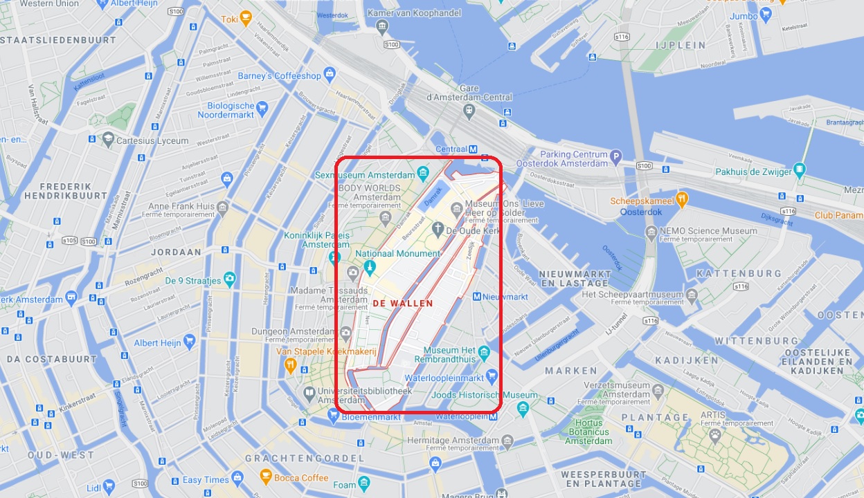 de wallen：アムステルダムの飾り窓地区